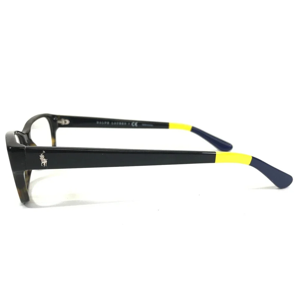 Polo Ralph Lauren Eyeglasses Frames PH2147 5574 Black Tortoise Yellow 52-16-140